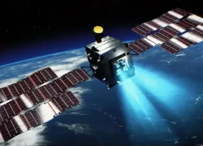 Ilustração da espaçonave DESTINY+ (Crédito: JAXA)