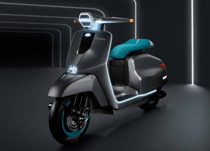 A Elettra é a scooter elétrica da Lambretta.