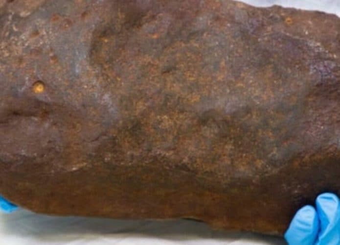 O meteorito Maryborough foi incialmente confundido com uma pedra
