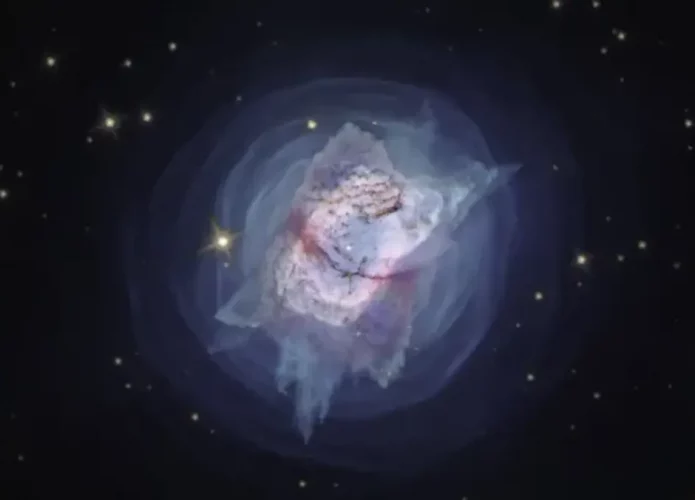 Nebulosa Jewel Bug observada pelo Hubble (Crédito: NASA, ESA e J. Kastner (RIT))