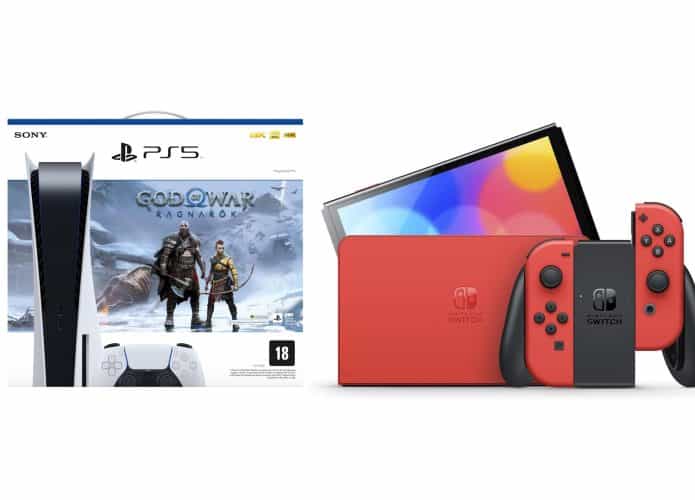 Consoles em oferta