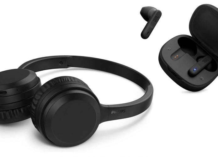 Fones de ouvido em oferta