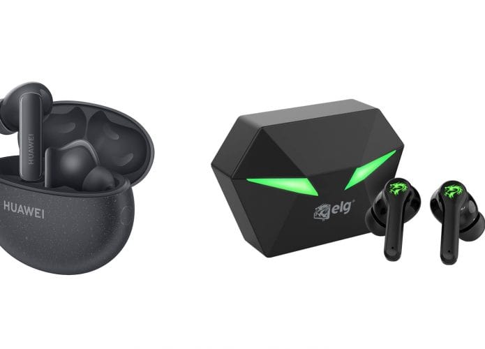 Fones de ouvido em promoção