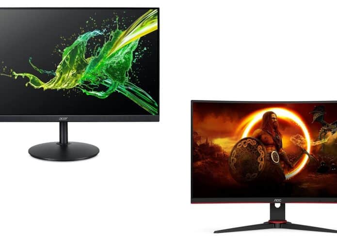 Monitores em oferta