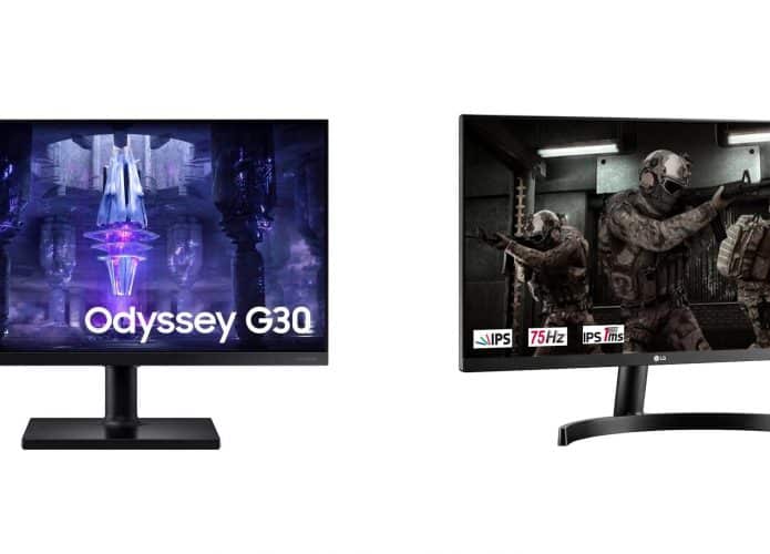 Monitores em oferta na Amazon