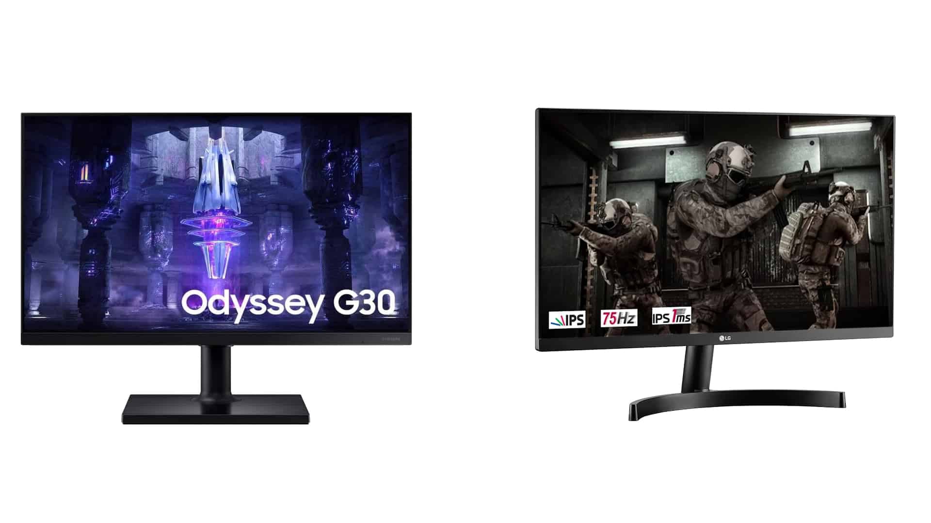 Monitores em oferta na Amazon