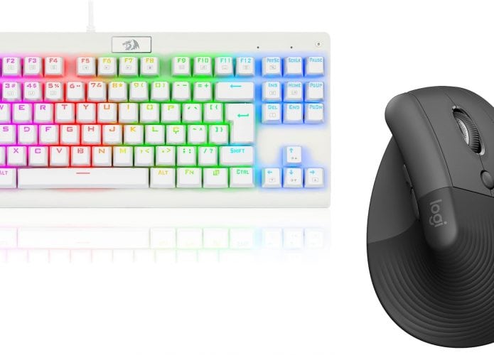 Teclados e mouses em oferta