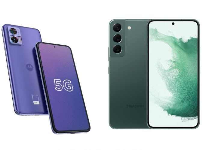Smartphones Motorola e Samsung em oferta