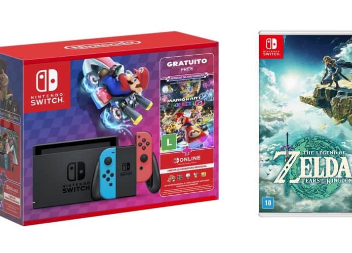 Nintendo Switch em oferta