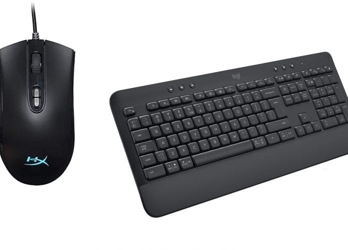 Teclados e mouses em oferta