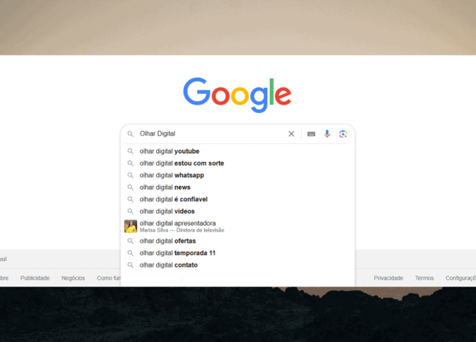 pesquisas relacionadas google