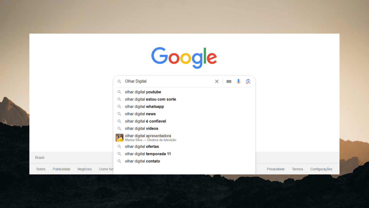 pesquisas relacionadas google