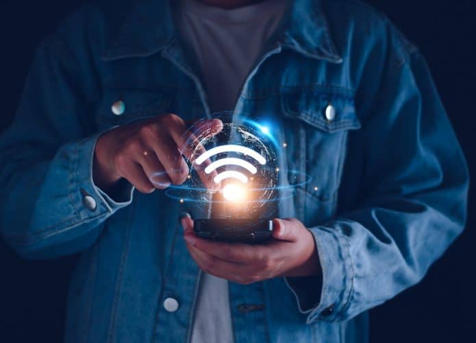 Internet/Wi-Fi/dispositivos inteligentes