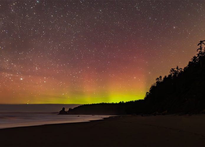 Fim de semana pode ter espetáculo de auroras