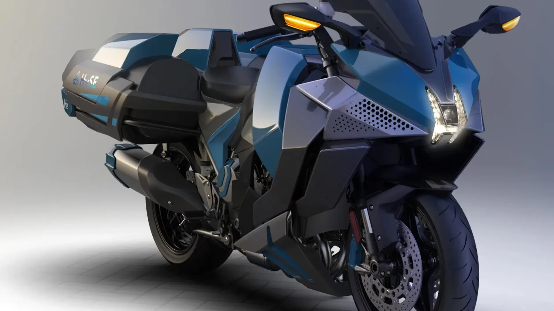 A primeira Kawasaki Ninja movida a hidrogênio