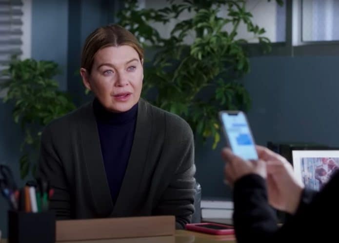 Captura de tela do trailer de Grey's Anatomy