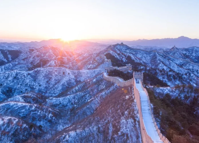 O Arco Mongol é um braço da Grande Muralha da China