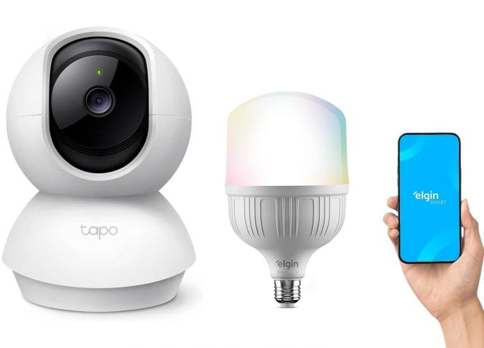 Itens para casa inteligente em promoção