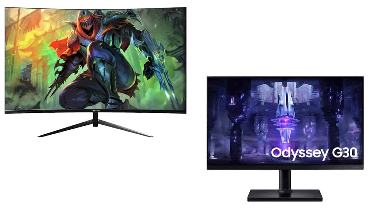 Monitores em oferta