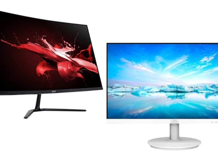 Monitores em oferta