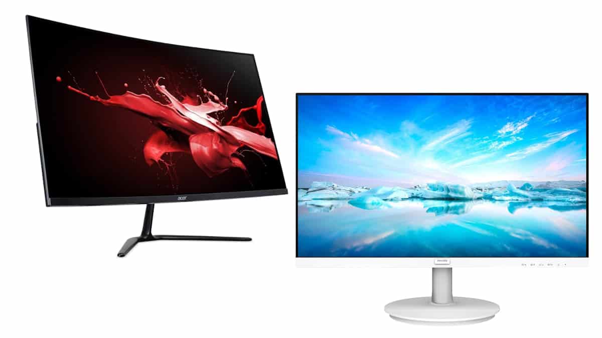Monitores em oferta