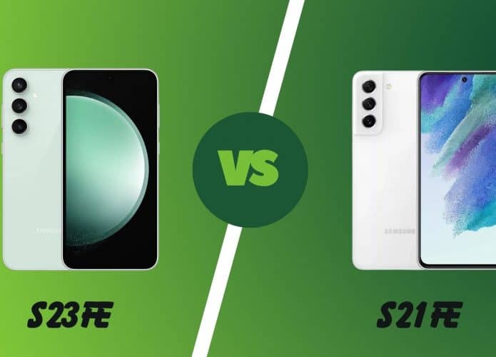 Comparativo entre os celulares Samsung Galaxy S23 Fe e Samsung Galaxy S21 Fe
