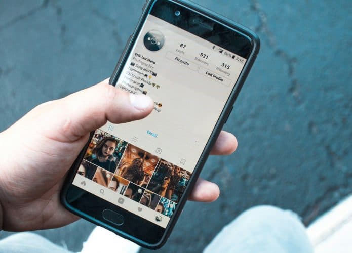 Imagem para ilustrar matéria sobre o Instagram