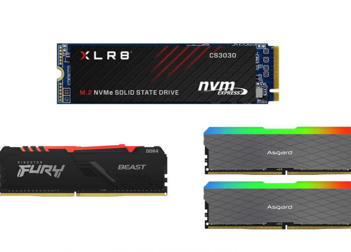 SSDs memória ram oferta