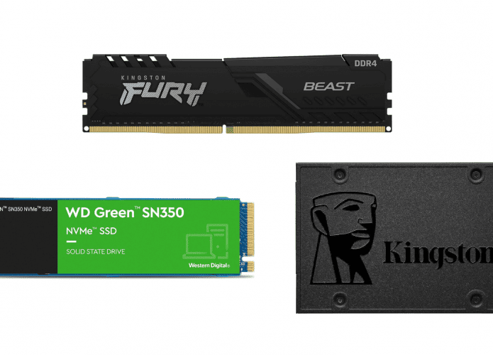 Memórias RAM SSDs Amazon