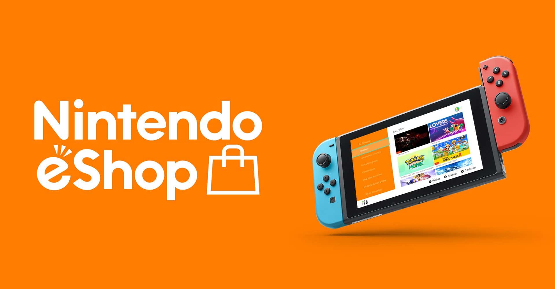 Nintendo Switch eShop loja de jogos