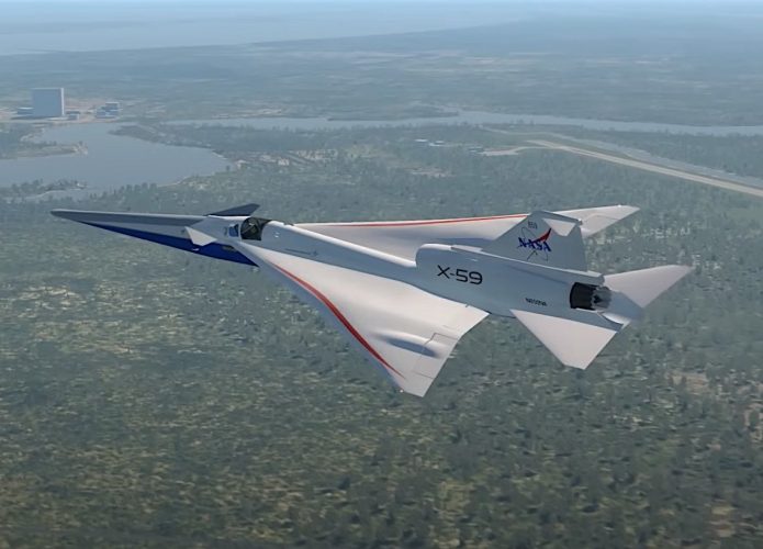 Avião supersônico e silencioso da NASA pode revolucionar a aviação