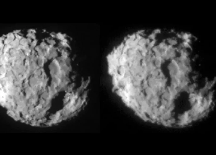 Cometa Wild 2 capturado pela missão Stardust (Crédito: JPL/NASA)