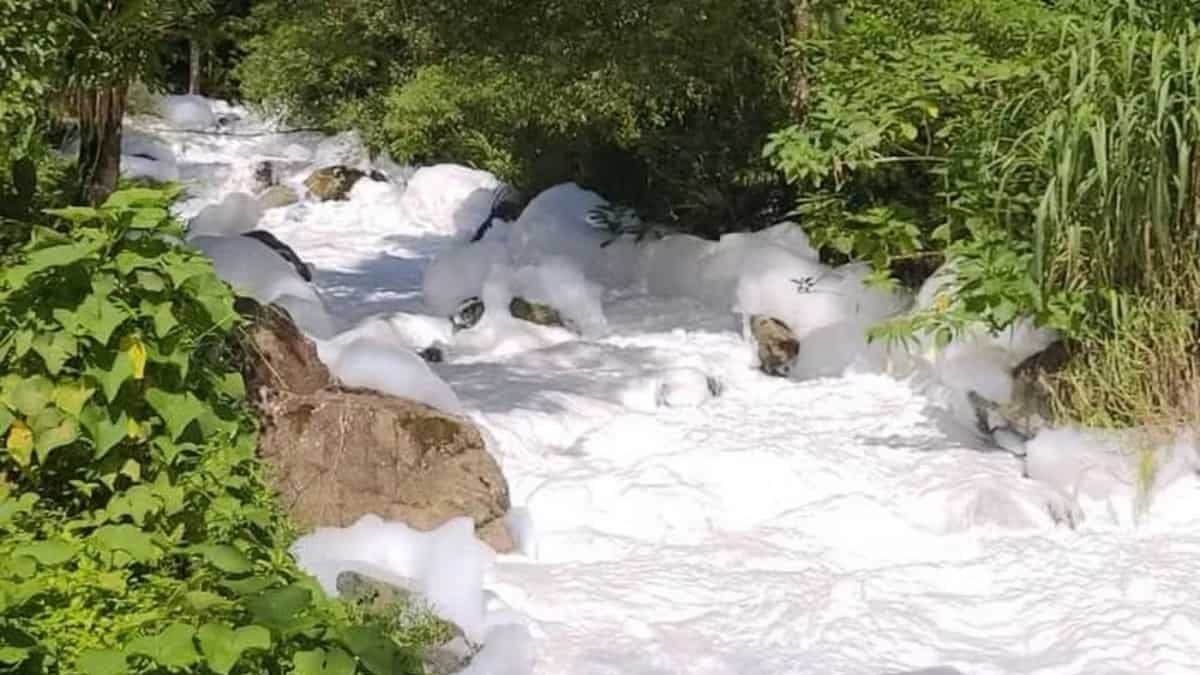 Acidente causa vazamento de produto químico em SC