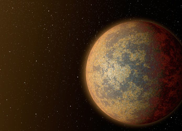 Ilustração artística do Gliese 367b (Crédito: NASA)