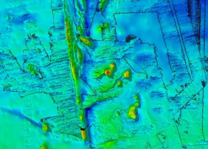 Área mapeada pela pesquisa (Crédito: FOCUS voyage/CSIRO)