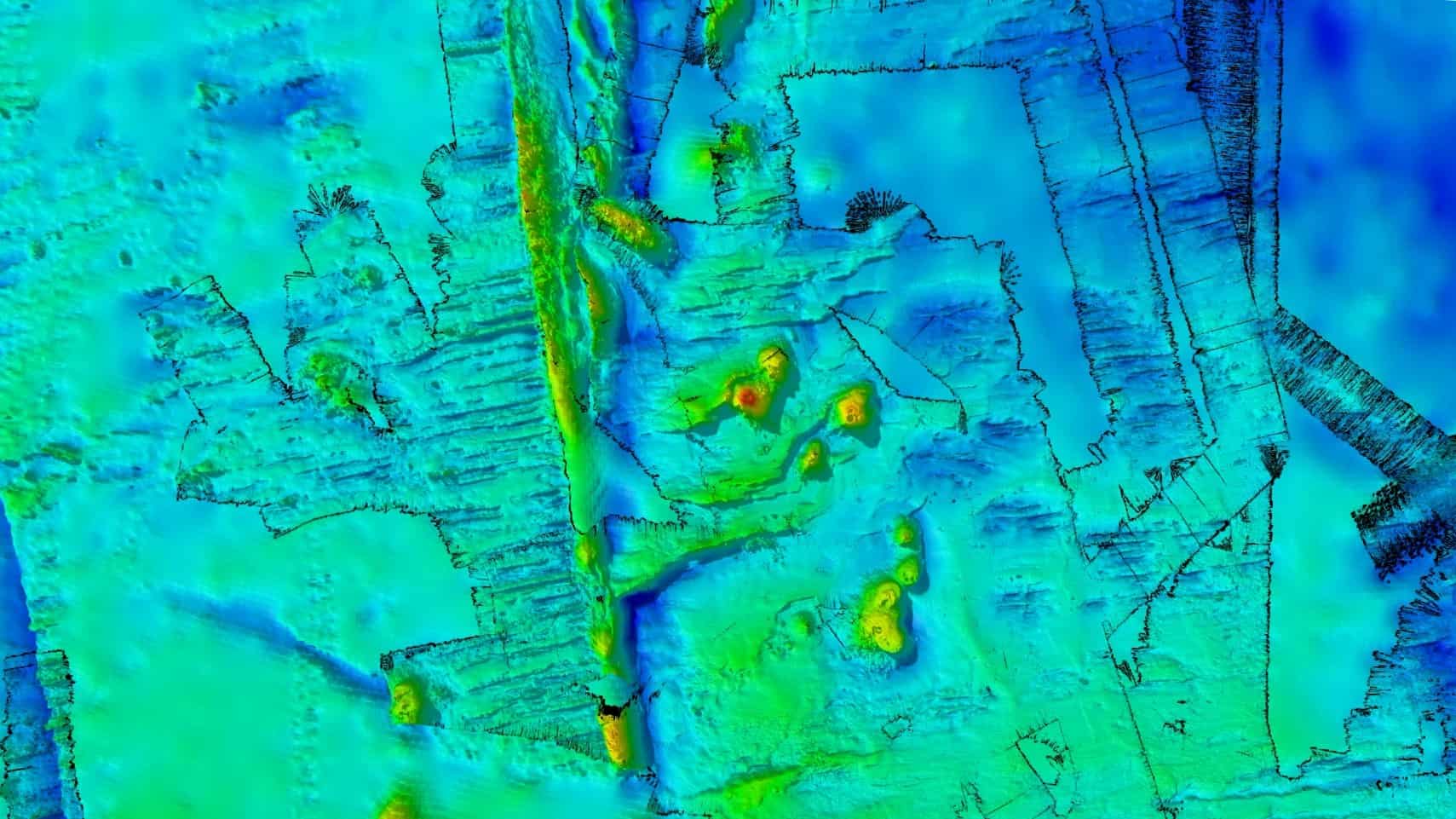 Área mapeada pela pesquisa (Crédito: FOCUS voyage/CSIRO)