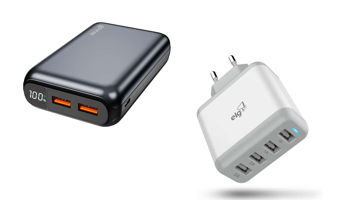 Carregadores e Powerbanks em oferta