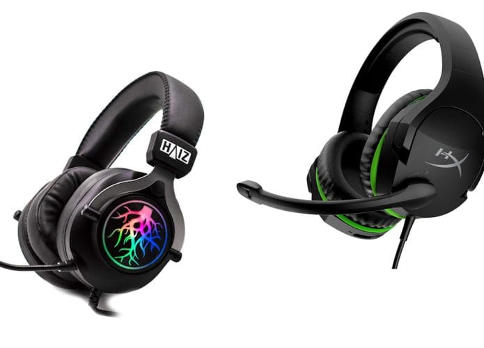 Headsets em oferta