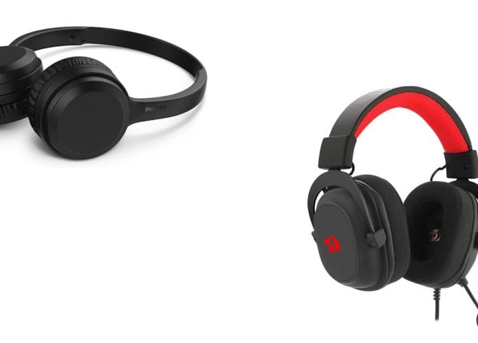 Headsets em oferta