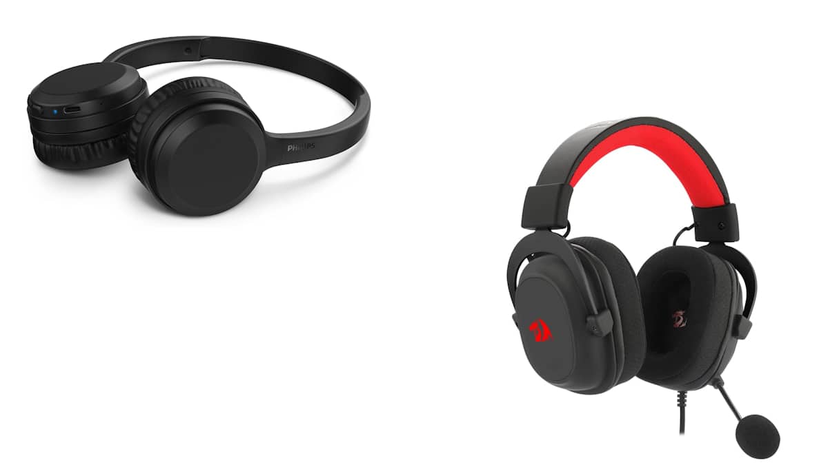 Headsets em oferta