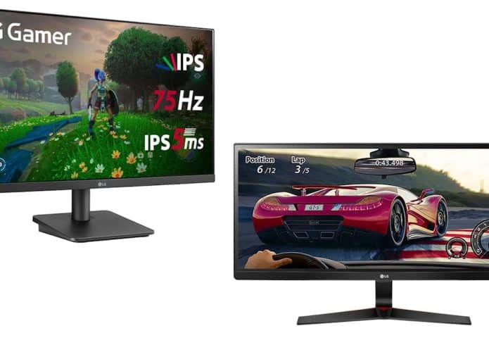 Monitores em oferta