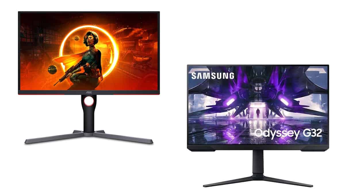 Monitores em oferta