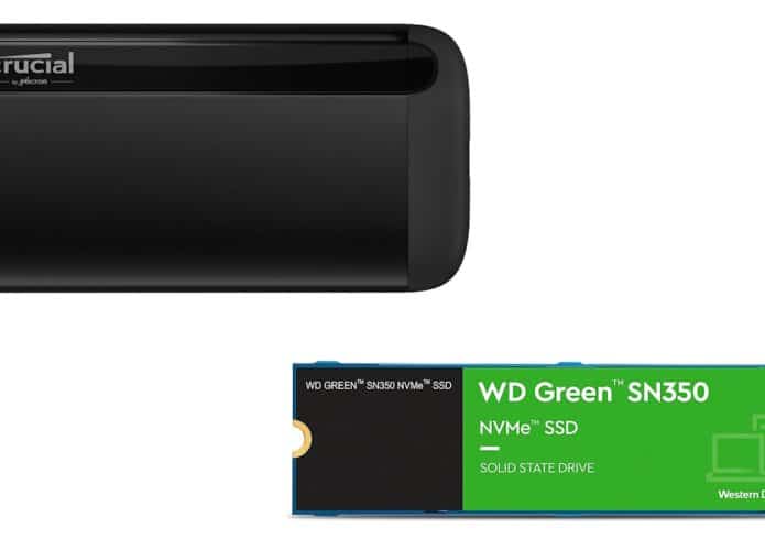 SSDs em oferta