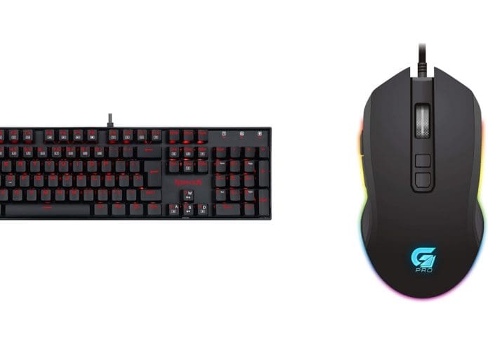 Teclados e mouses em oferta