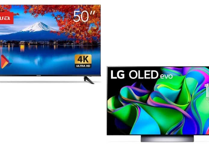 TVs em oferta