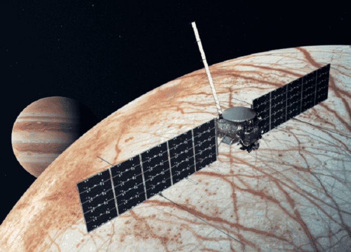 A Europa Clipper será lançada em outubro de 2024 (Crédito: JPL-NASA)