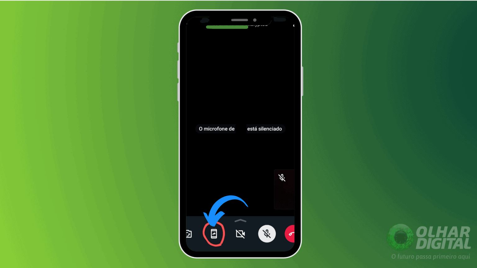 Como compartilhar a tela no WhatsApp durante uma chamada de vídeo