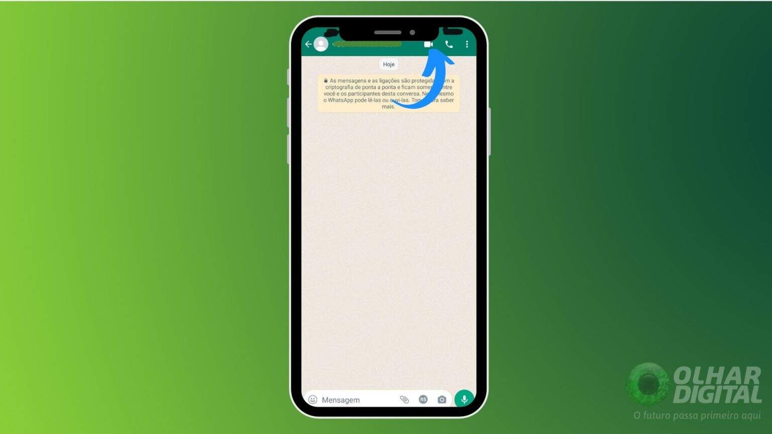 Como compartilhar a tela no WhatsApp durante uma chamada de vídeo