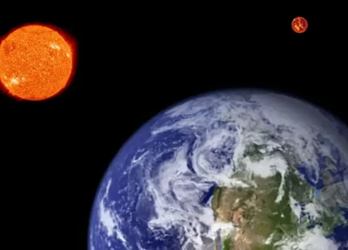 Estrelas invasores podem alterar as orbitas do Sistema Solar (Crédito: Robert Lea/NASA)