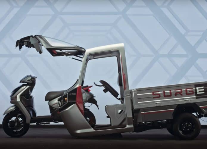 Scooter com design modular